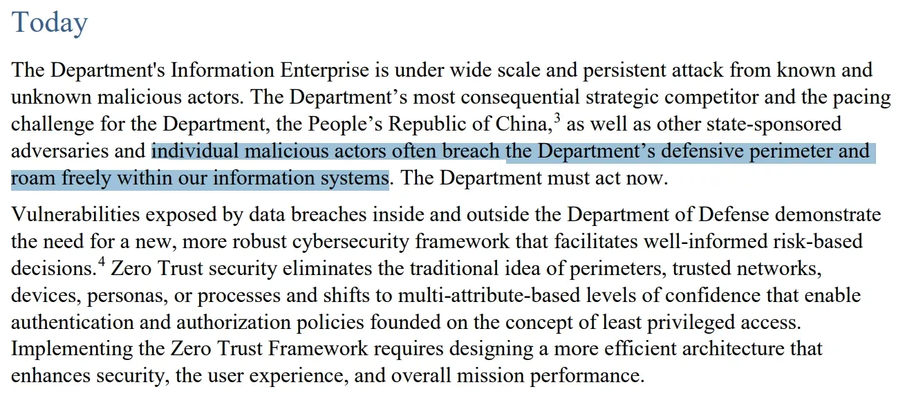 DoD Zero Trust Strategy, Page 5
